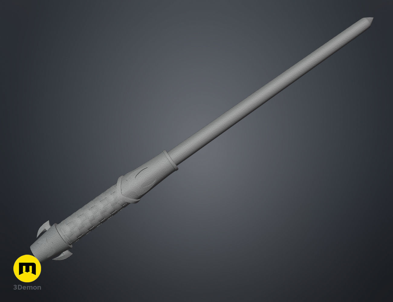 Batman wand  3D print model_7