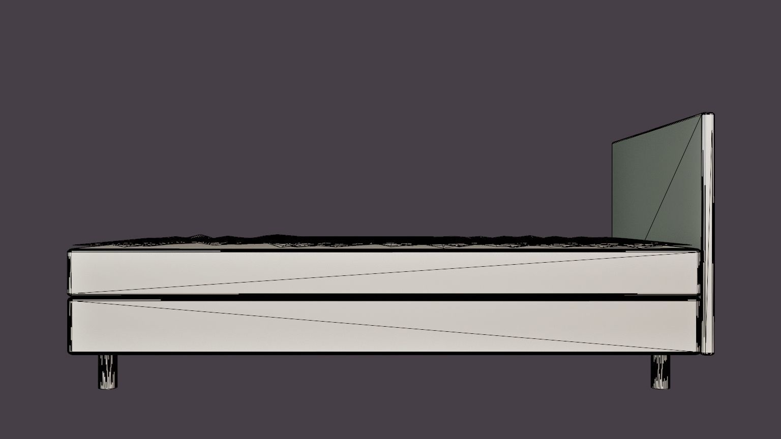 Charm Complete Singing Package 140x200 Low-poly 3D model_7