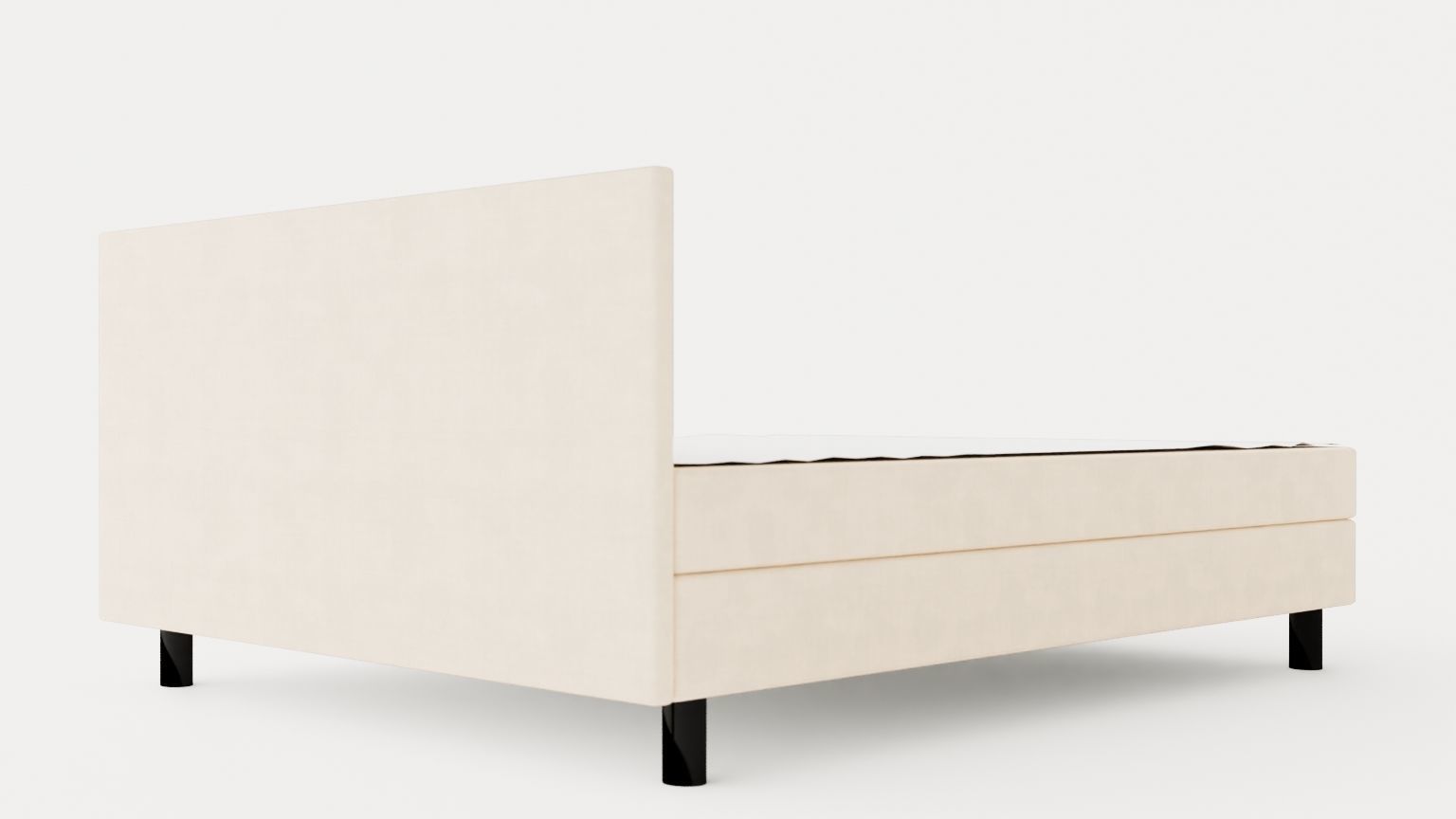 Charm Complete Package 160x200 Beige Low-poly 3D model_3