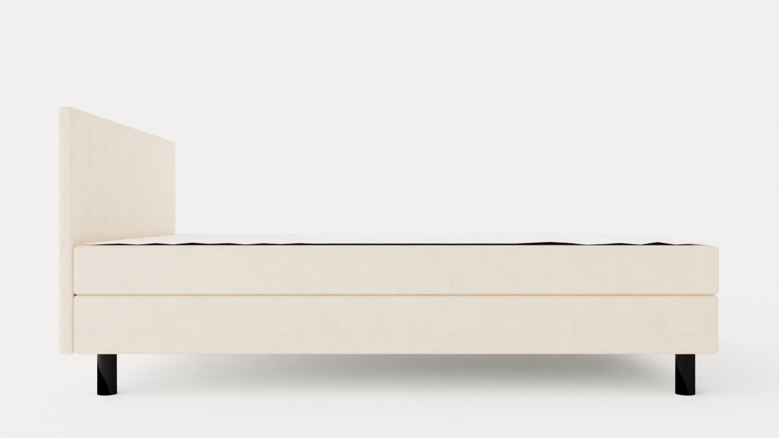 Charm Complete Package 160x200 Beige Low-poly 3D model_2