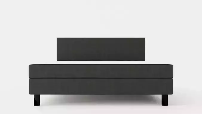 Charm Complete Bed Package 160x200 Dark Gray