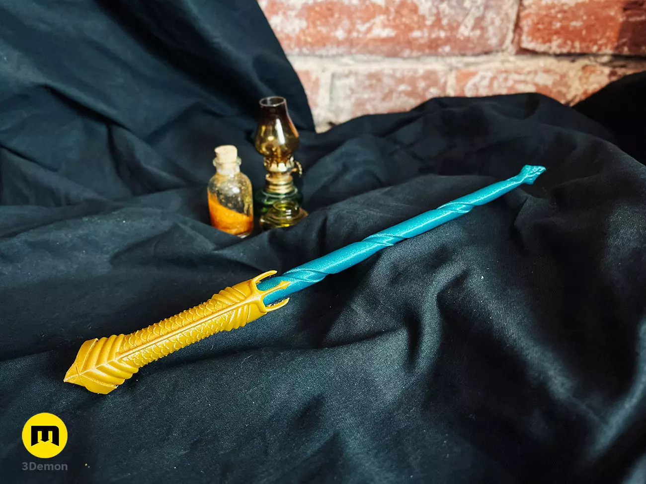 Aquaman wand 3D print model_0