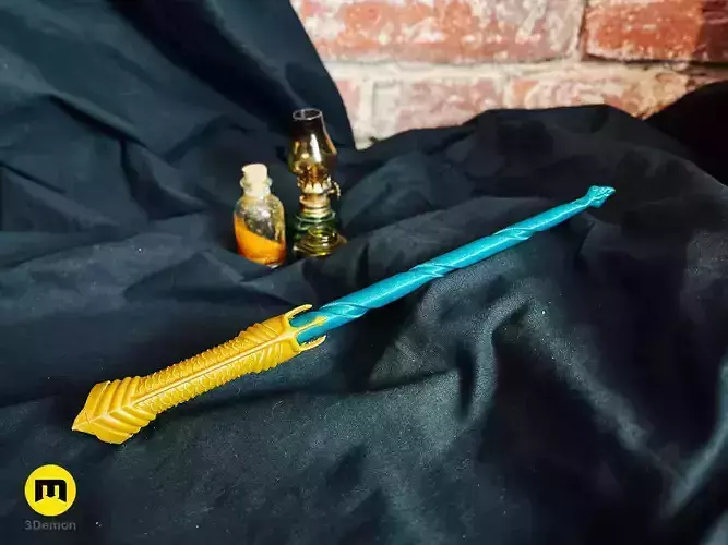 Aquaman wand 3D print model Aquaman wand 3D print model