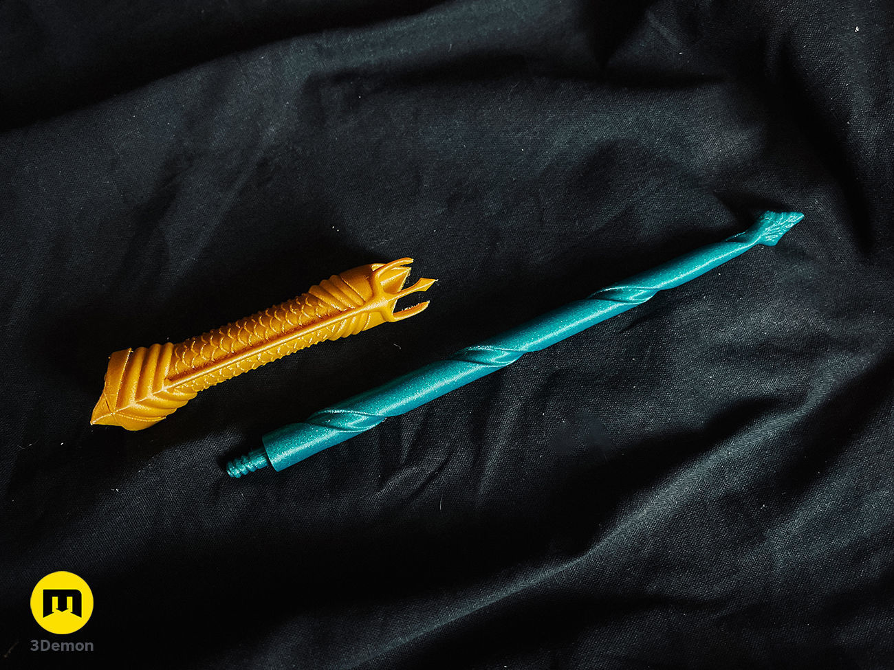 Aquaman wand 3D print model_1