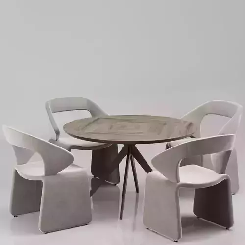 Dinning chair and table47