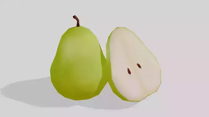 Pear - Hand Painted
