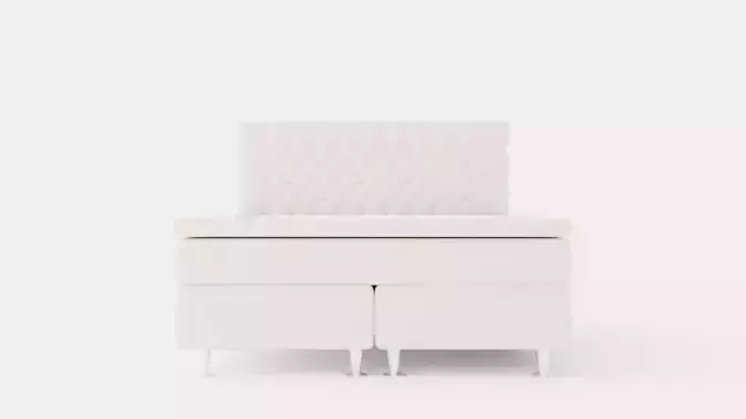 Celine Complete Bed Package 160x200 Velvet Beige