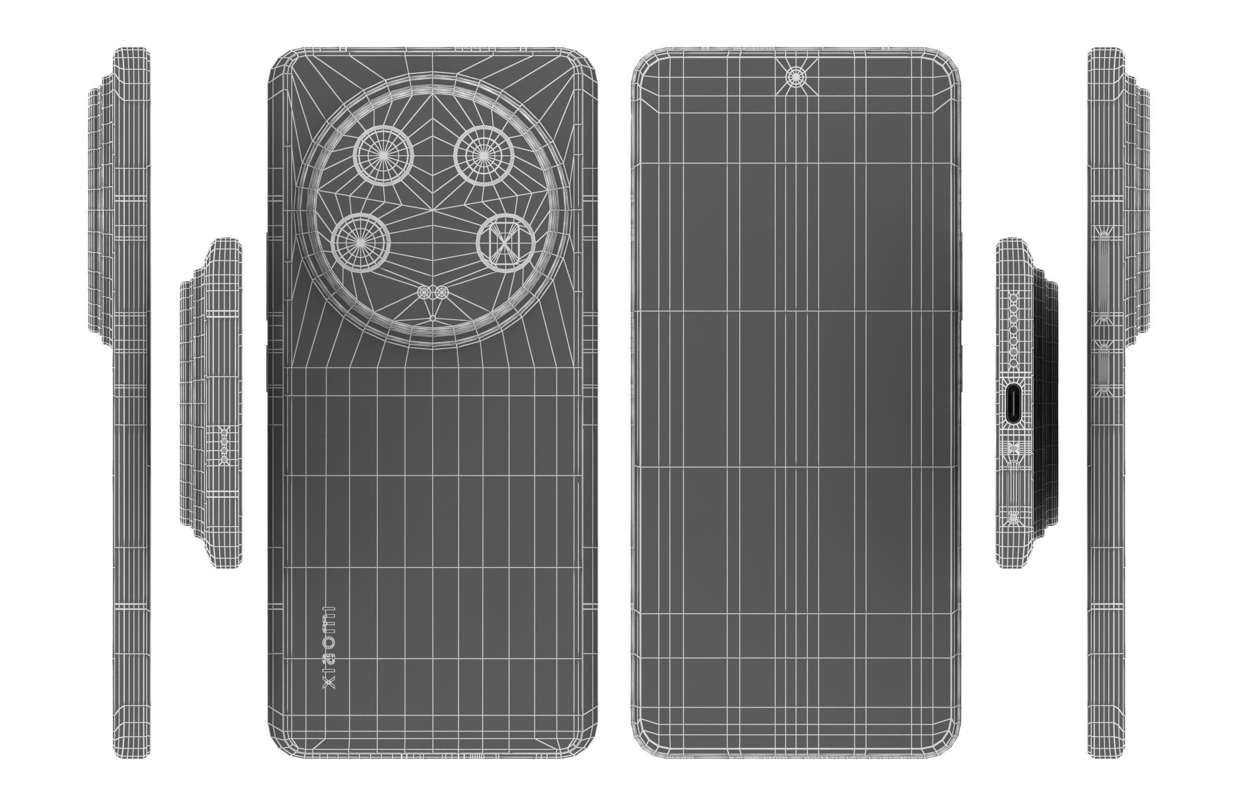 Xiaomi 14 Ultra All Colors 3D model_41