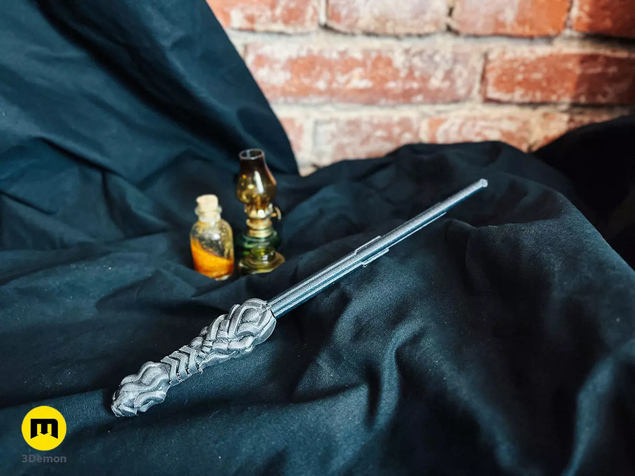 Cyborg wand 3D print model