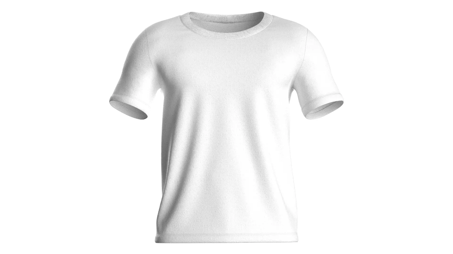 Male tshirt Free 3D model