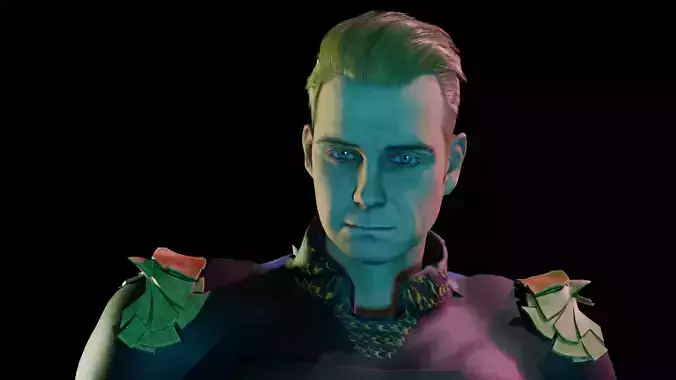 homelander 3D model