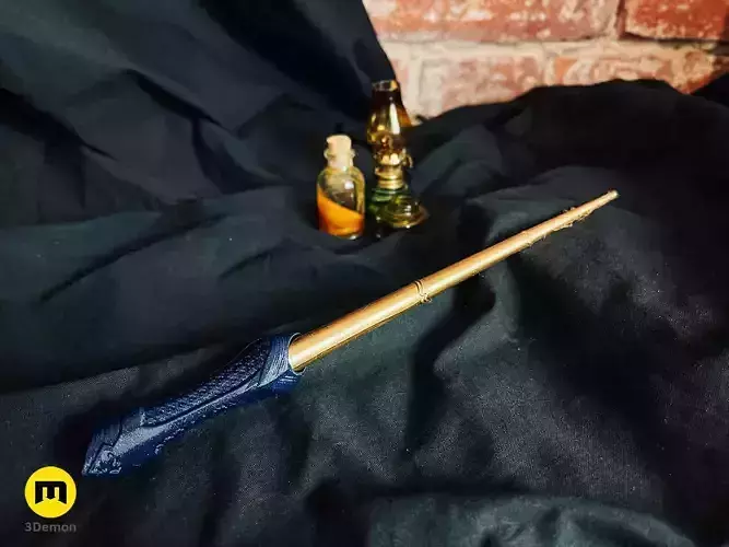 Superman wand  3D print model