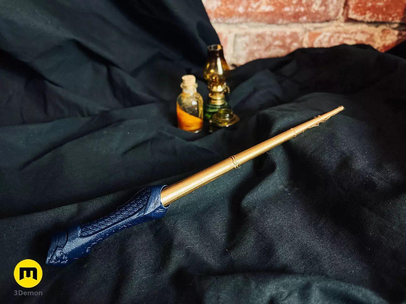 Superman wand  3D print model_0