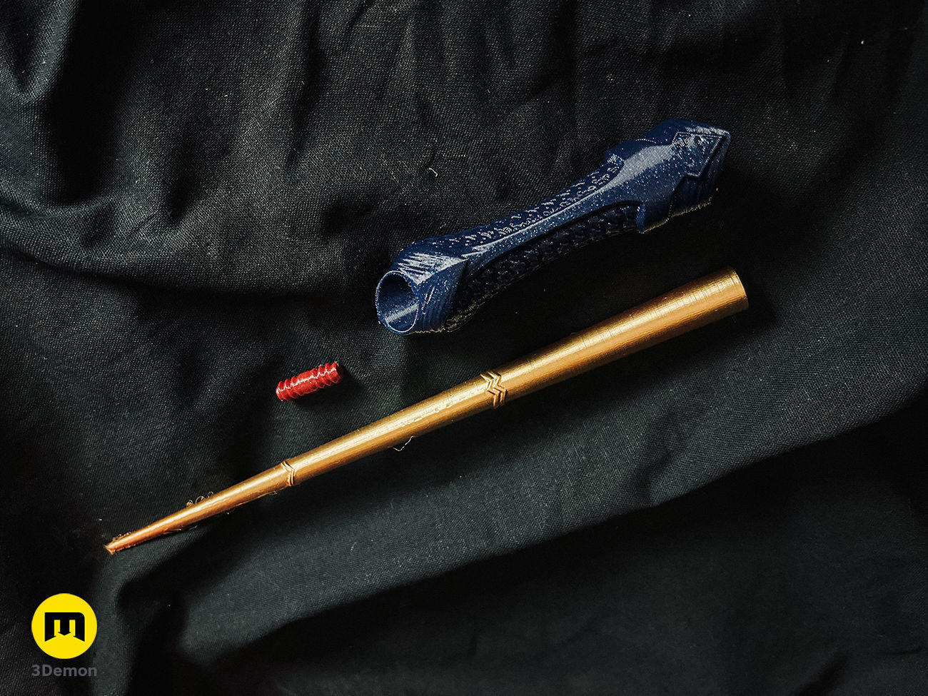 Superman wand  3D print model_1