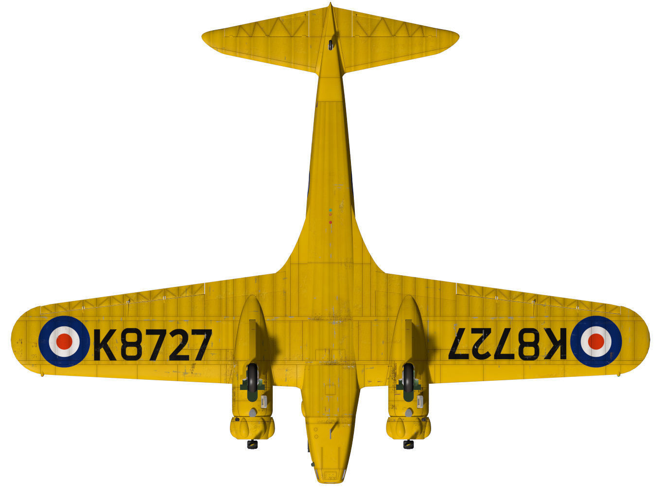 Avro Anson Mk1 early 3D model_15