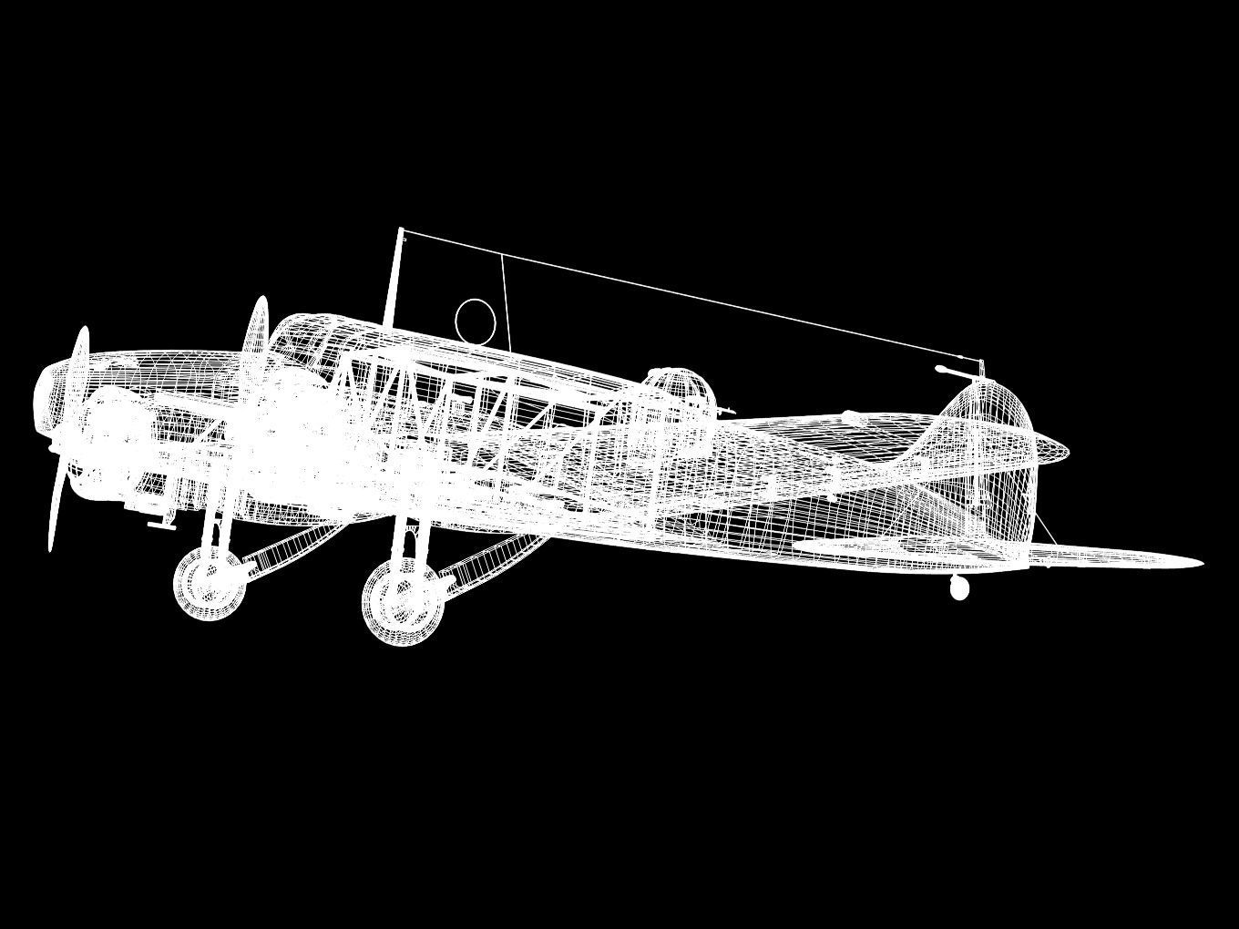Avro Anson Mk1 early 3D model_17