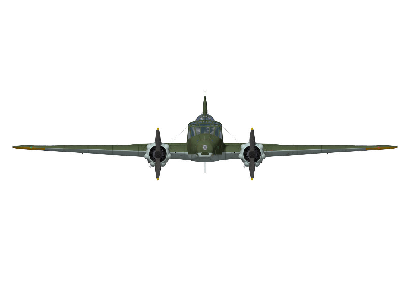 Avro Anson Mk1 early 3D model_11