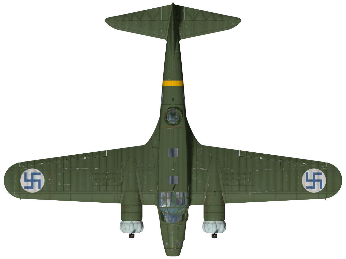 Avro Anson Mk1 early 3D model_13