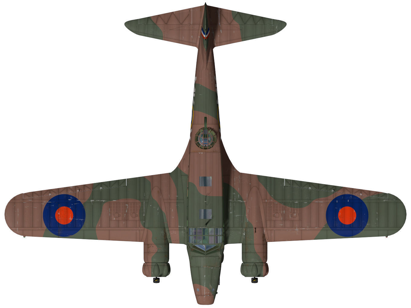 Avro Anson Mk1 late 3D model_14