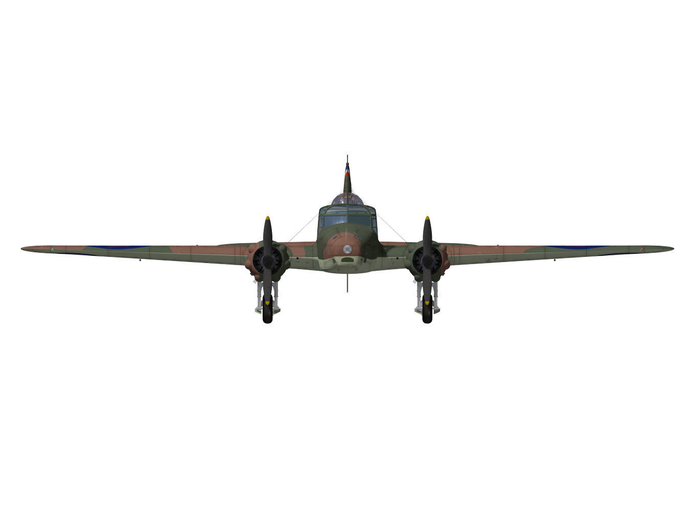 Avro Anson Mk1 late 3D model_13