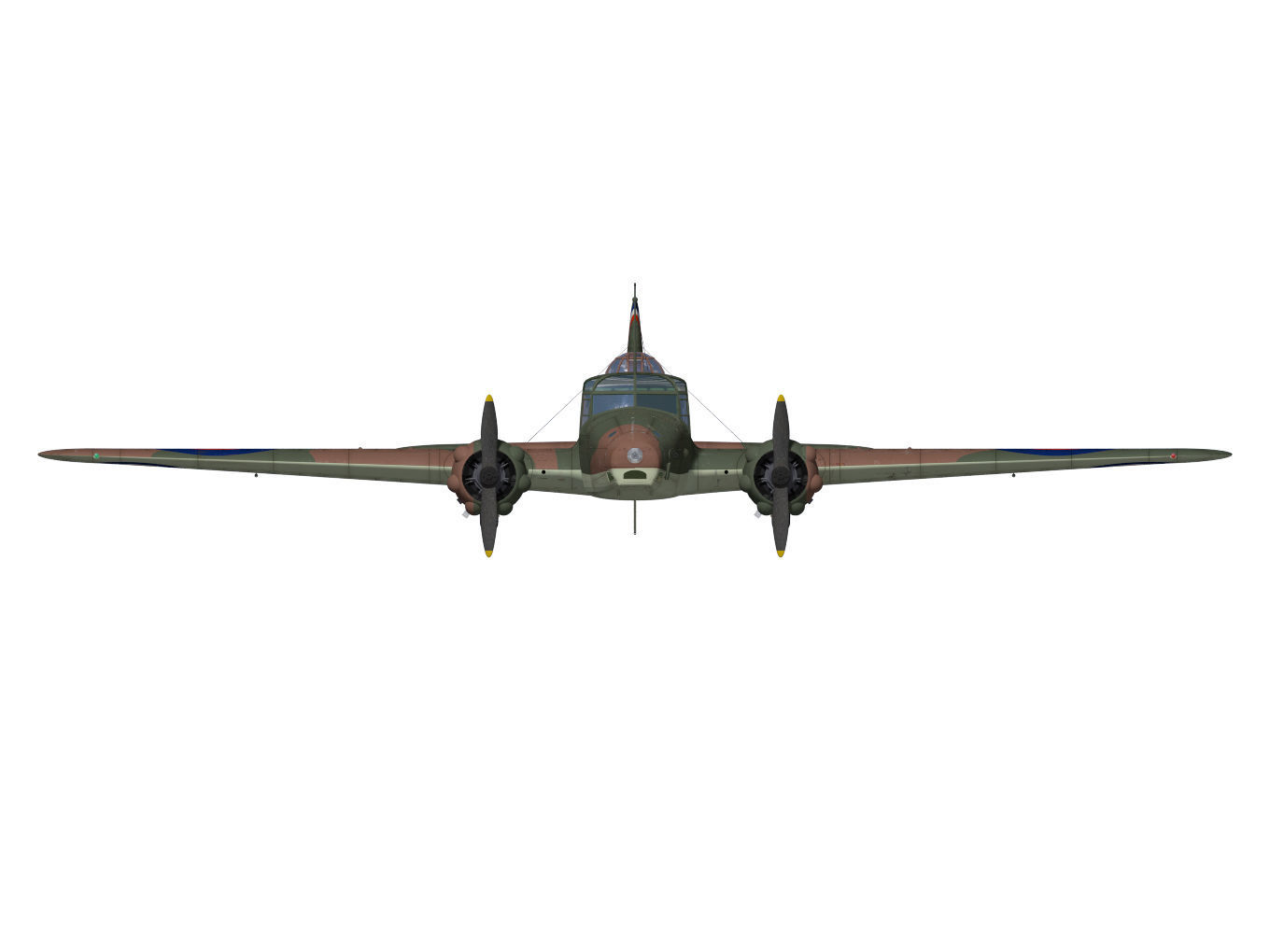 Avro Anson Mk1 late 3D model_11