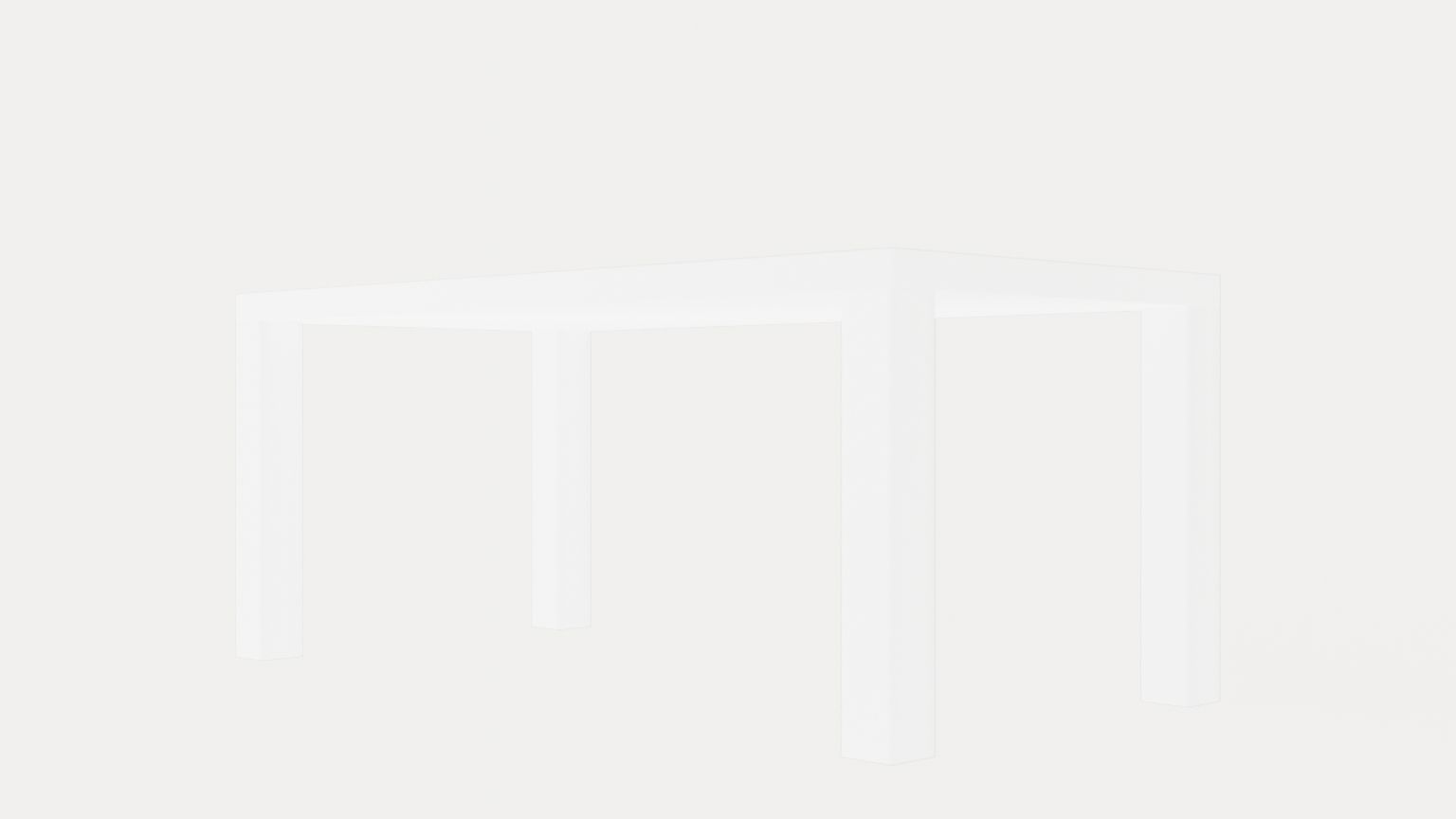 Cibus Dining Table Low-poly 3D model_3