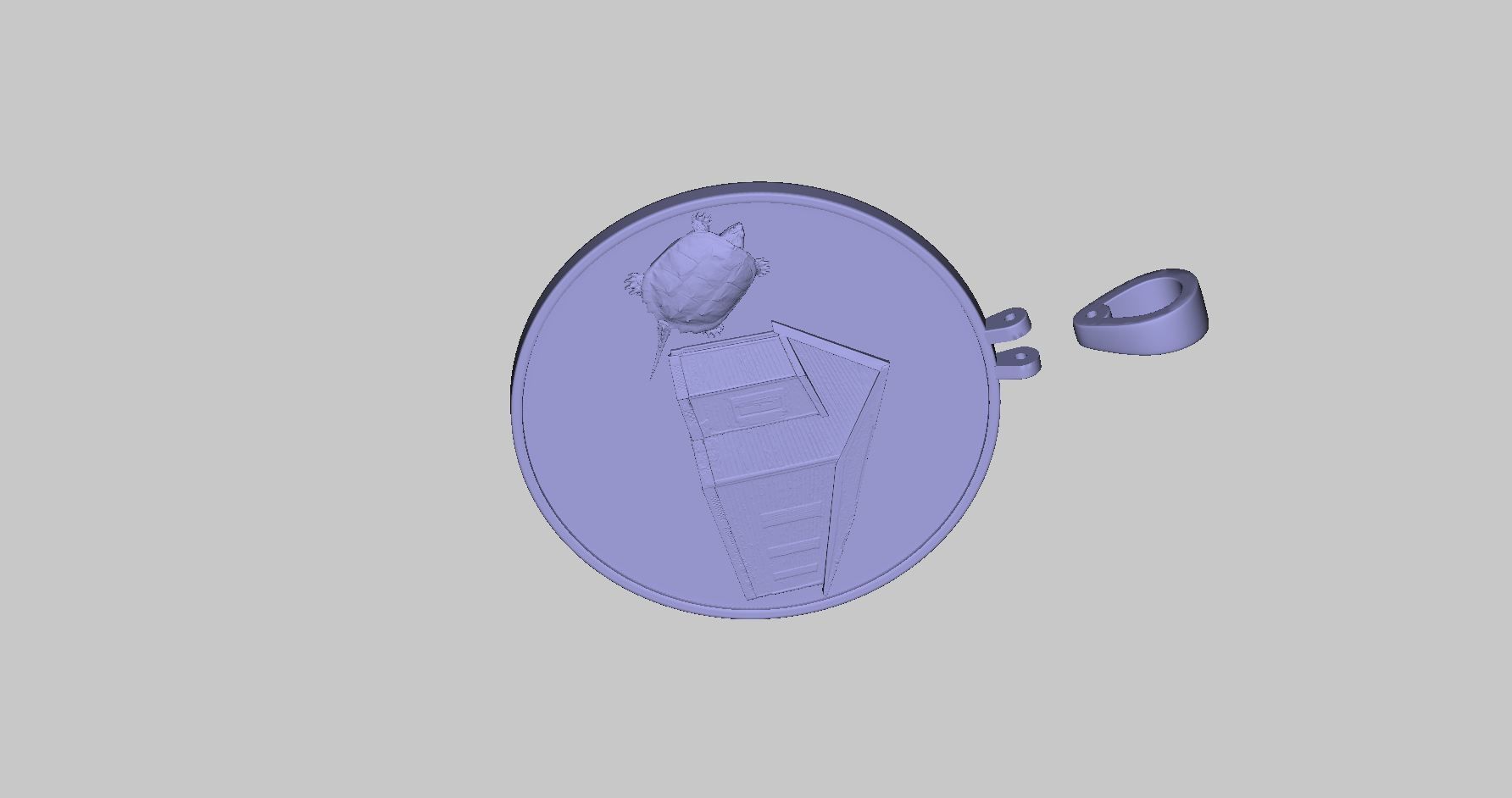 Coin Pendant 3D print model_16