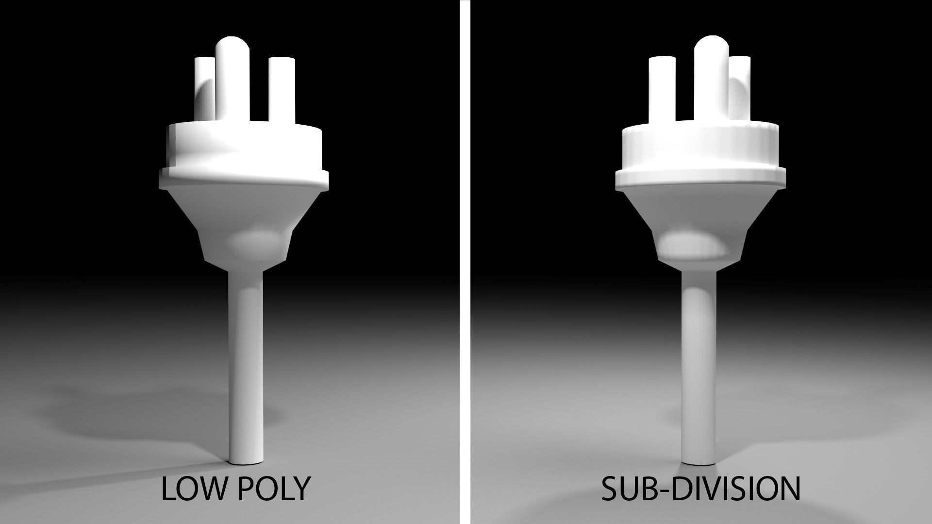 AC Power Plug Type K 3D model_4