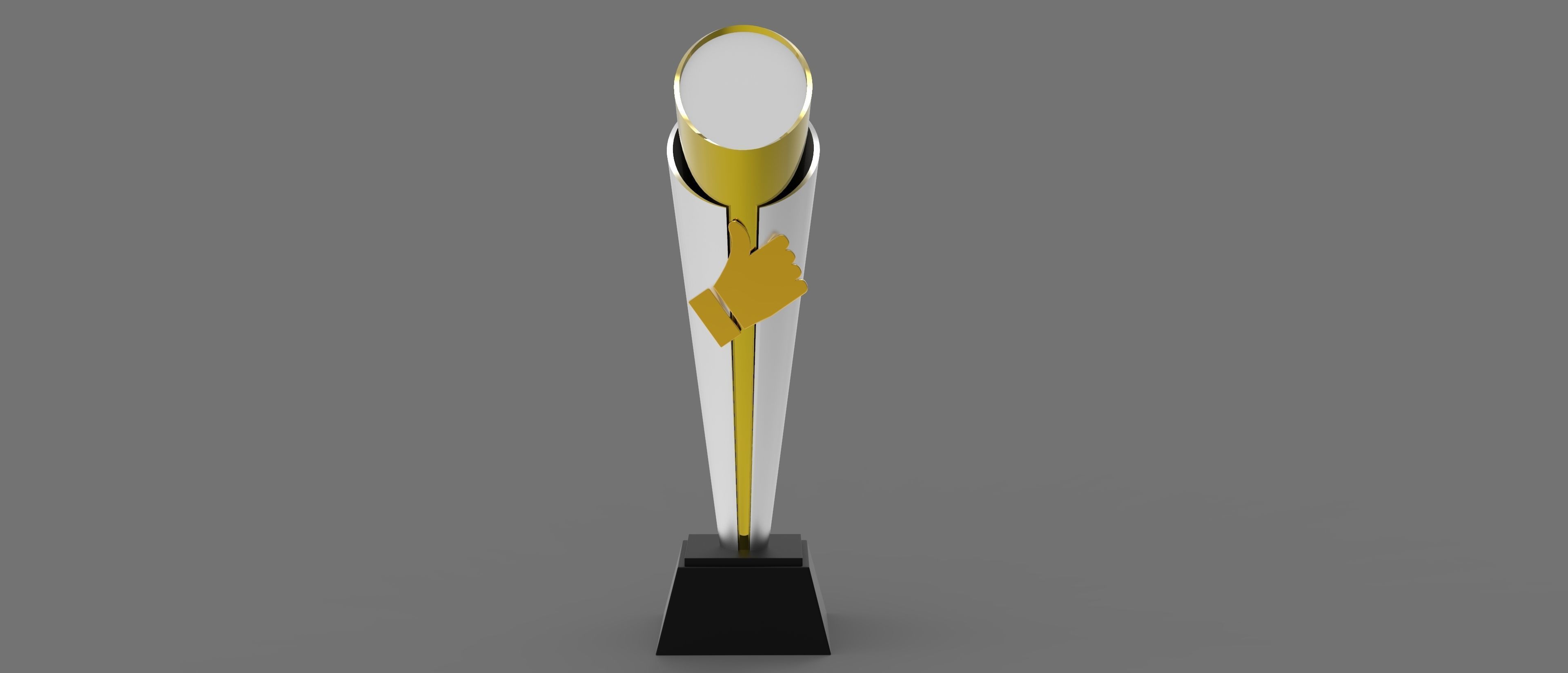 3d trophy award model 3D model_2