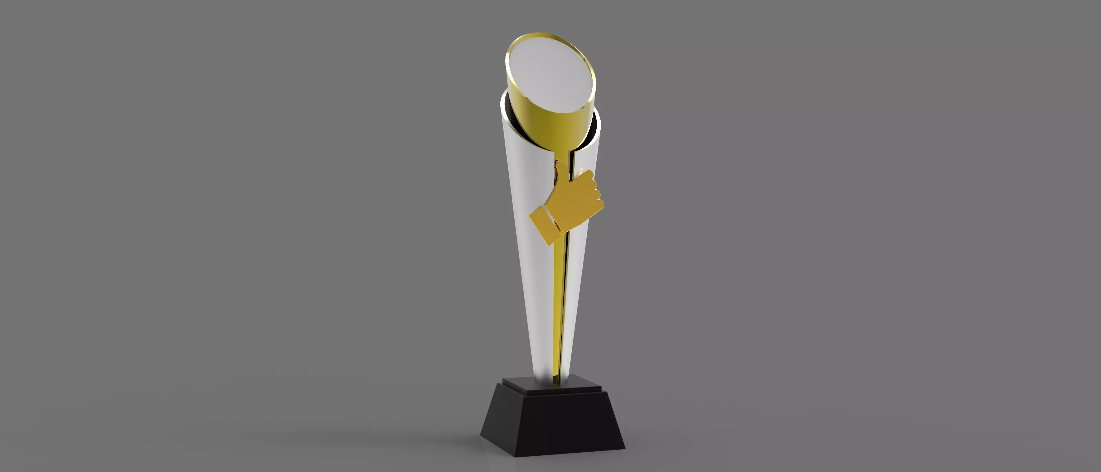3d trophy award model 3D model_0