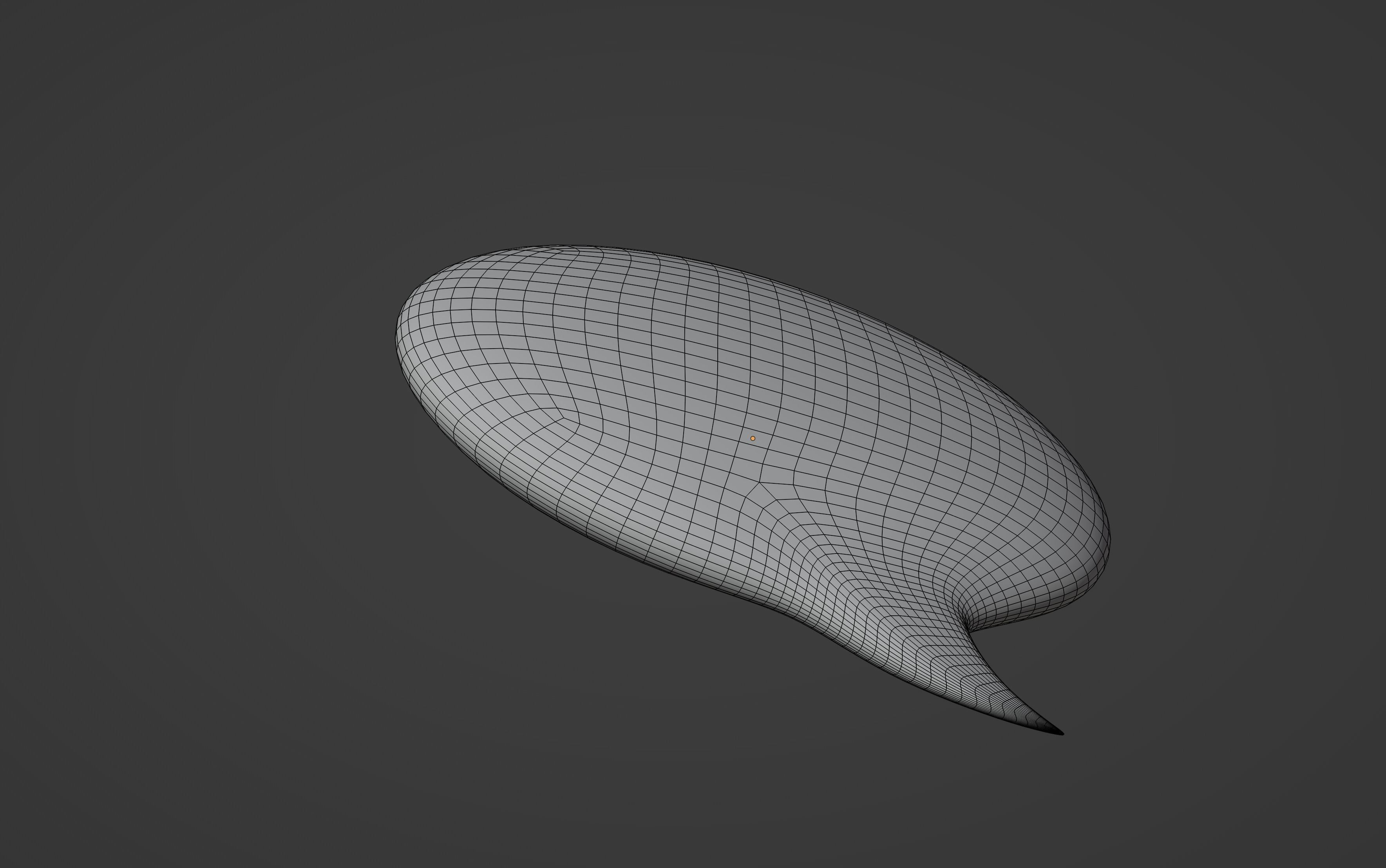 Speech Bubble 3D model_11