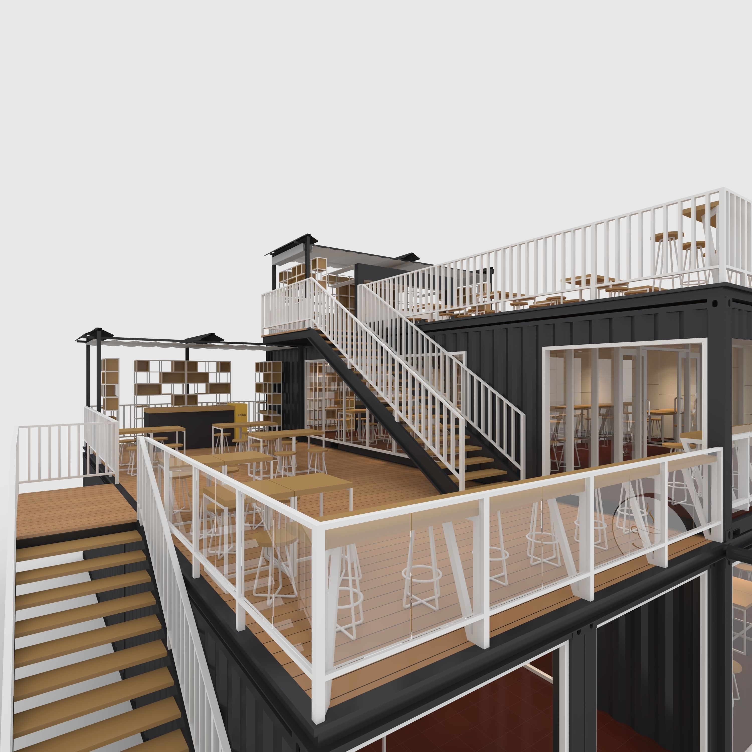 Container Cafe 9 3D model_32