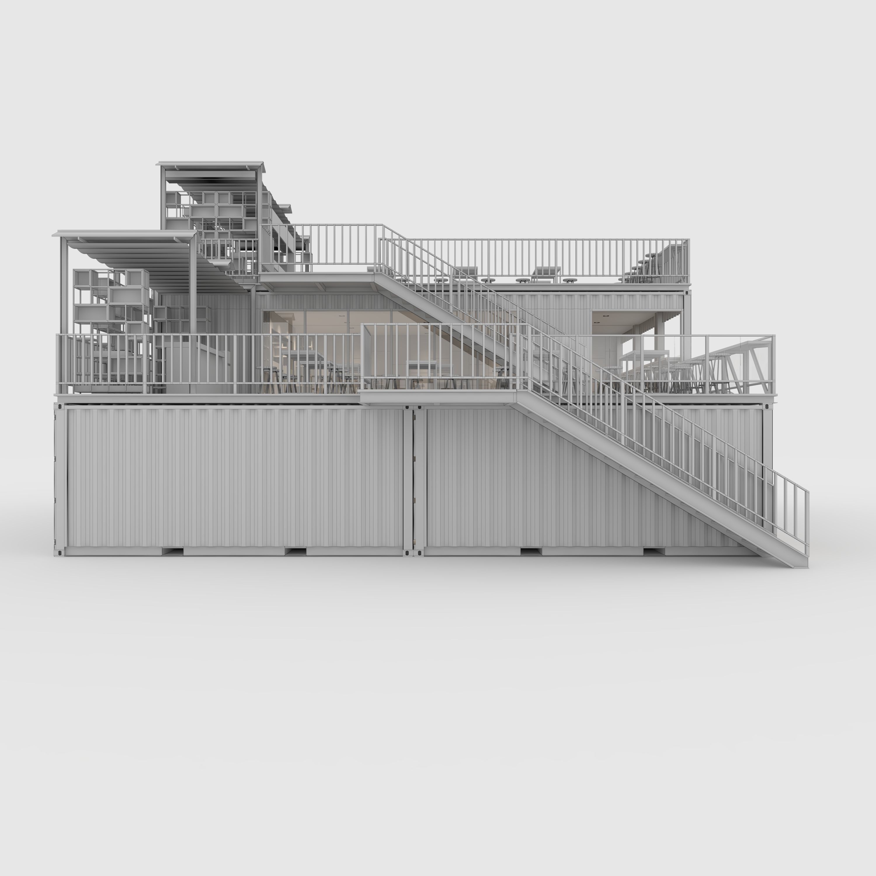 Container Cafe 9 3D model_11