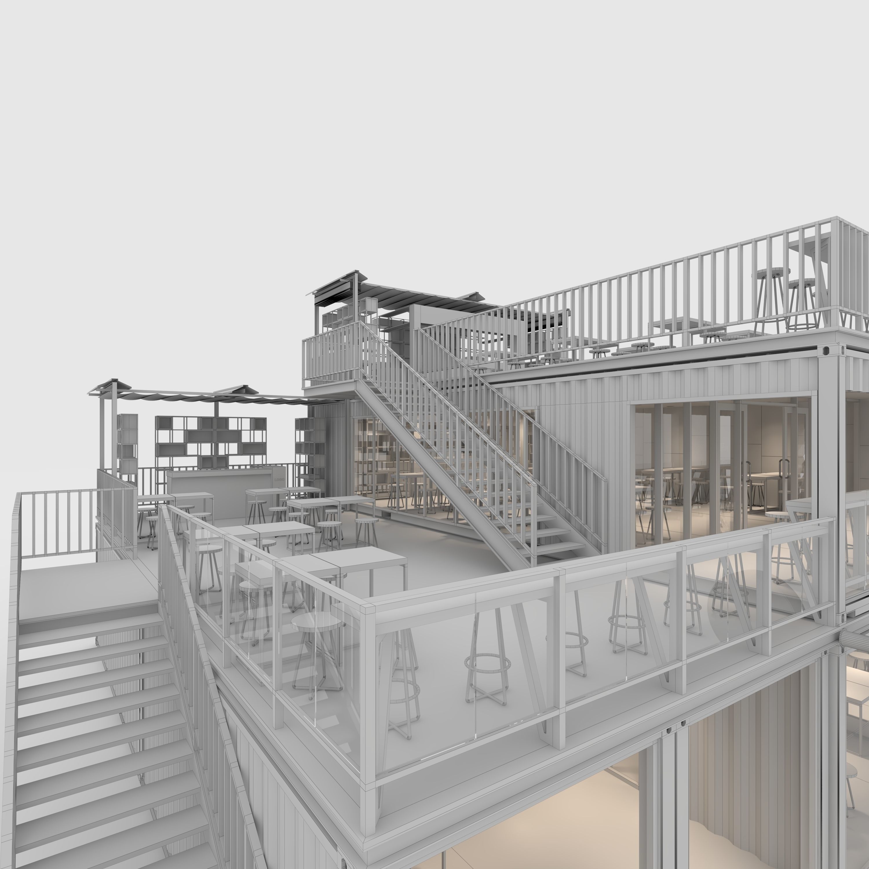 Container Cafe 9 3D model_33
