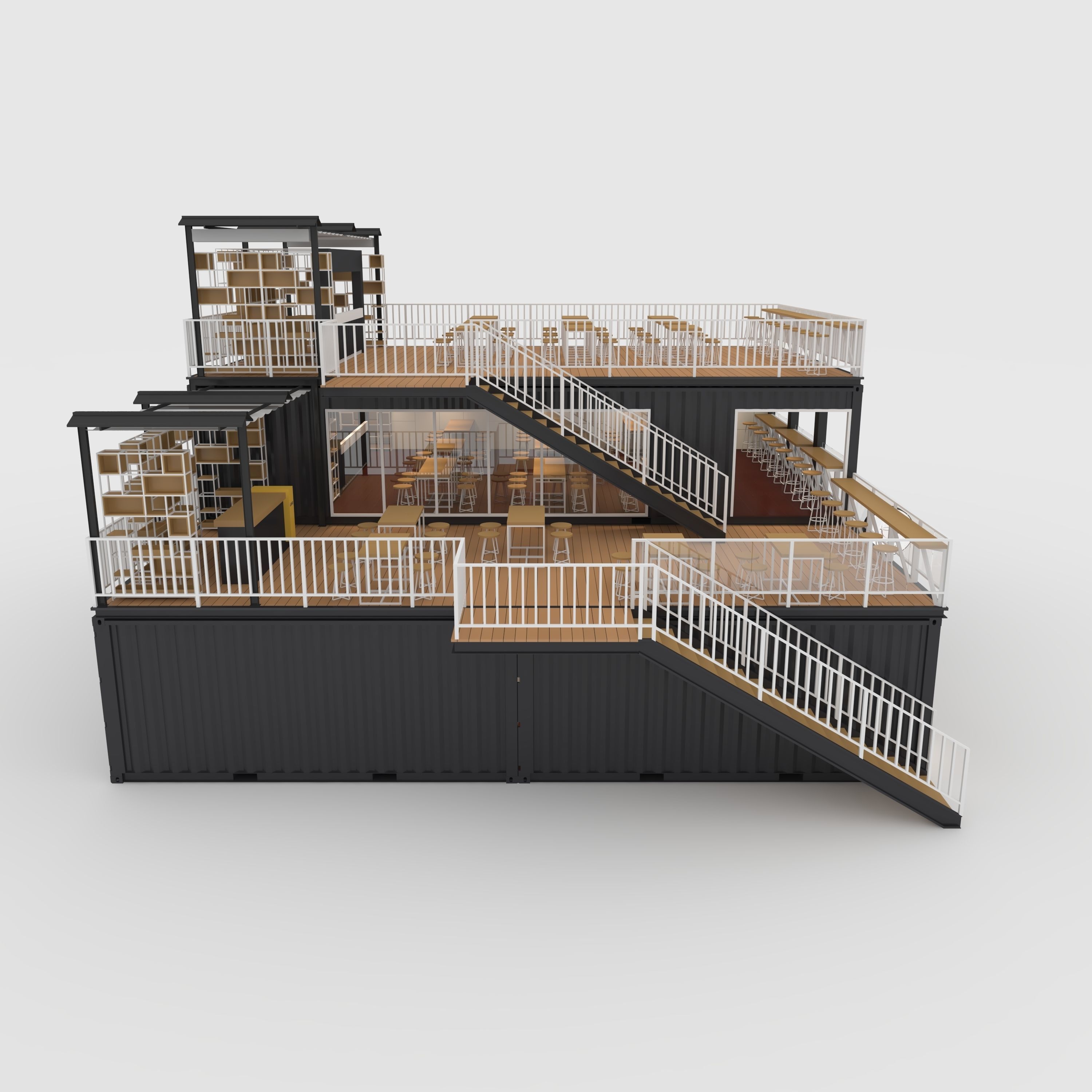 Container Cafe 9 3D model_20