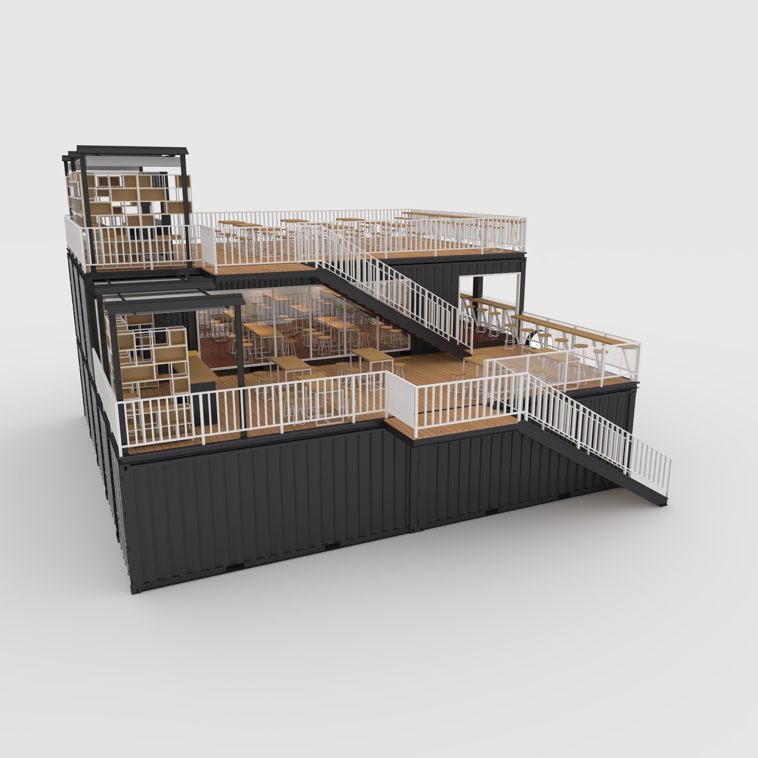 Container Cafe 9 3D model_18