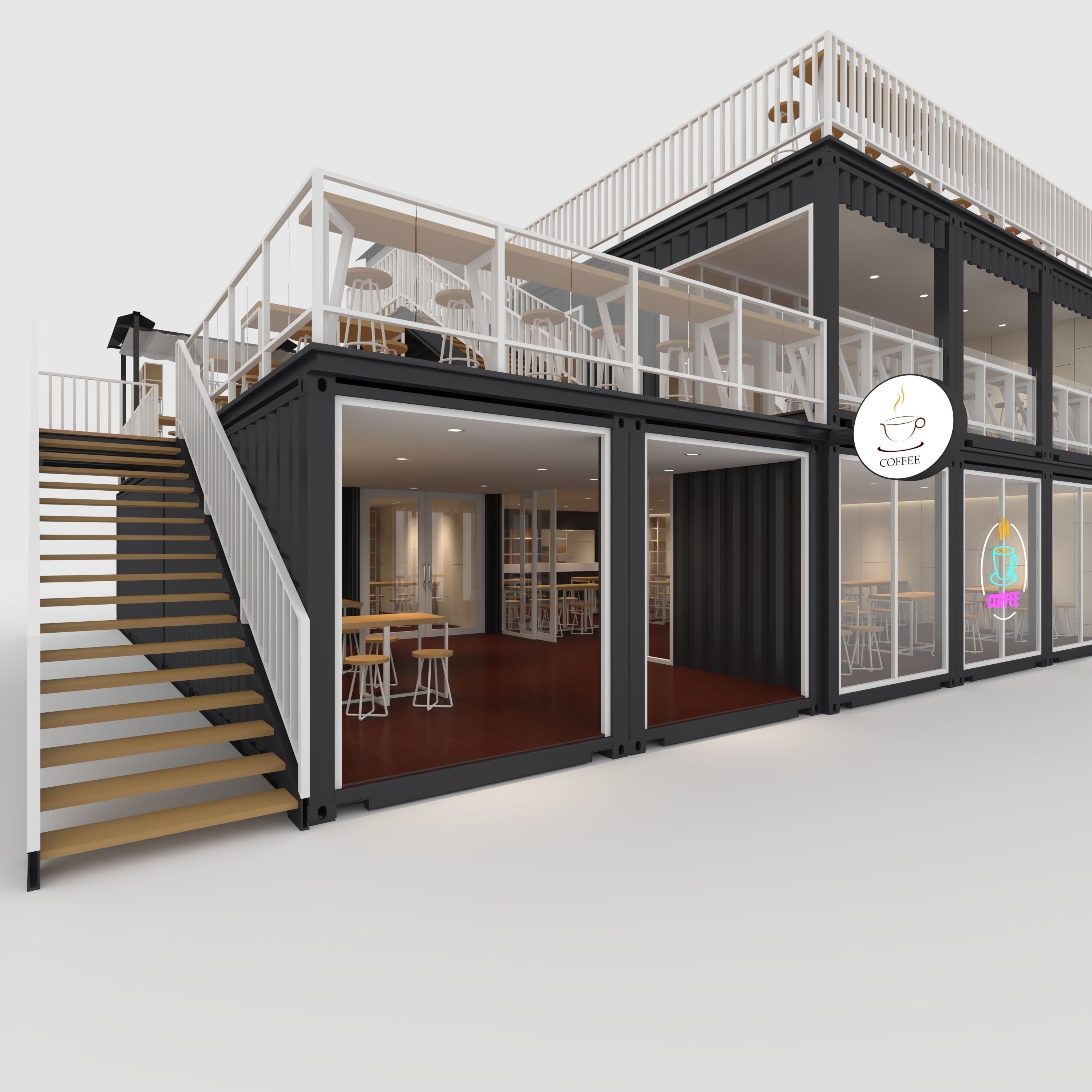 Container Cafe 9 3D model_22