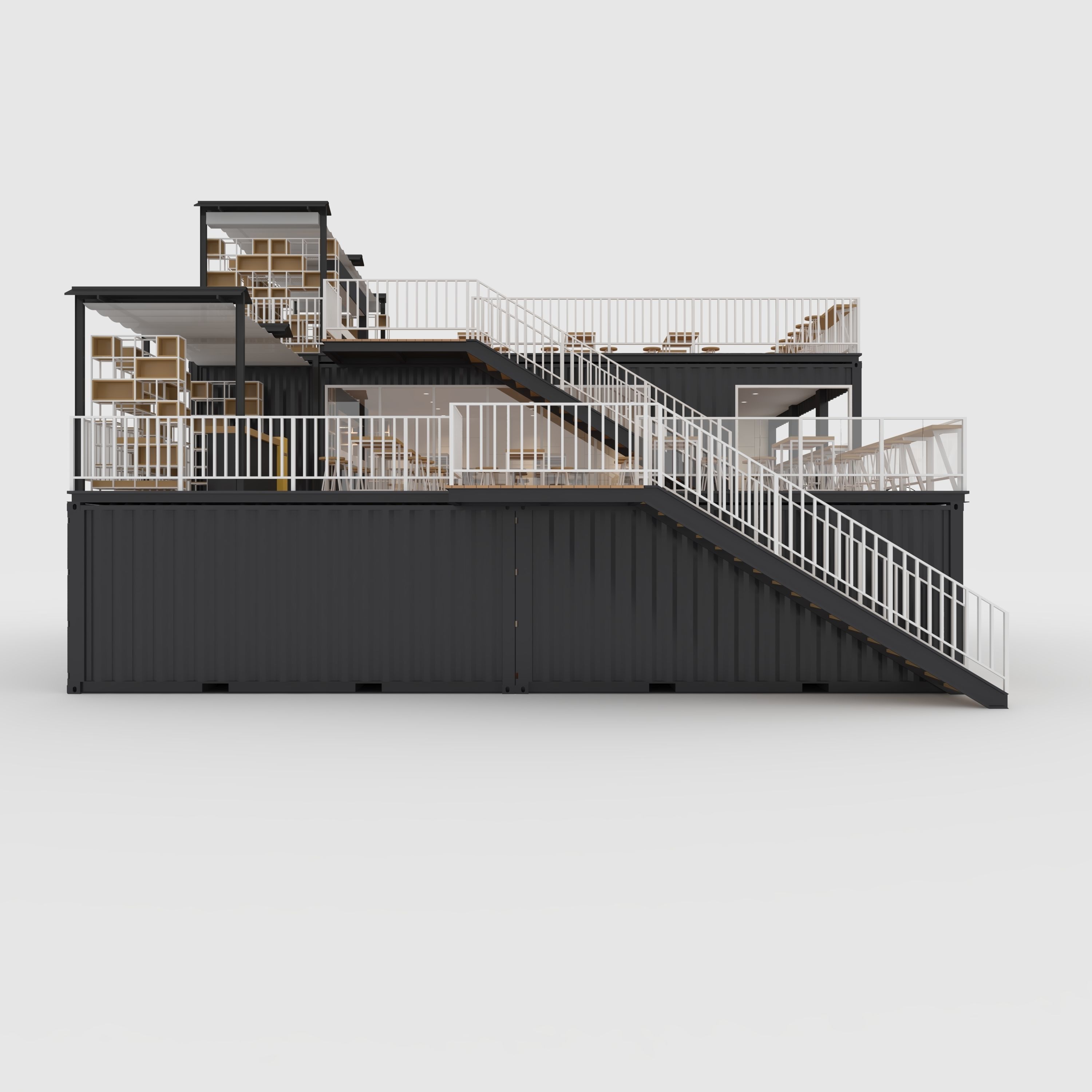 Container Cafe 9 3D model_10