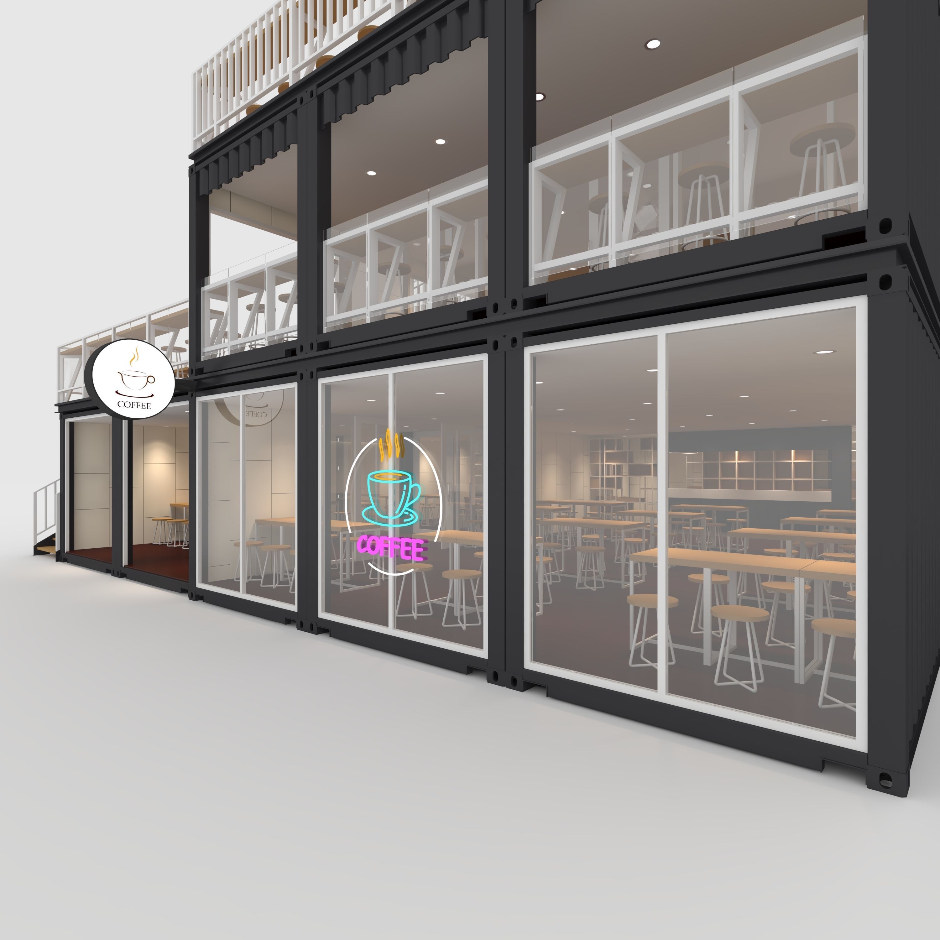 Container Cafe 9 3D model_24