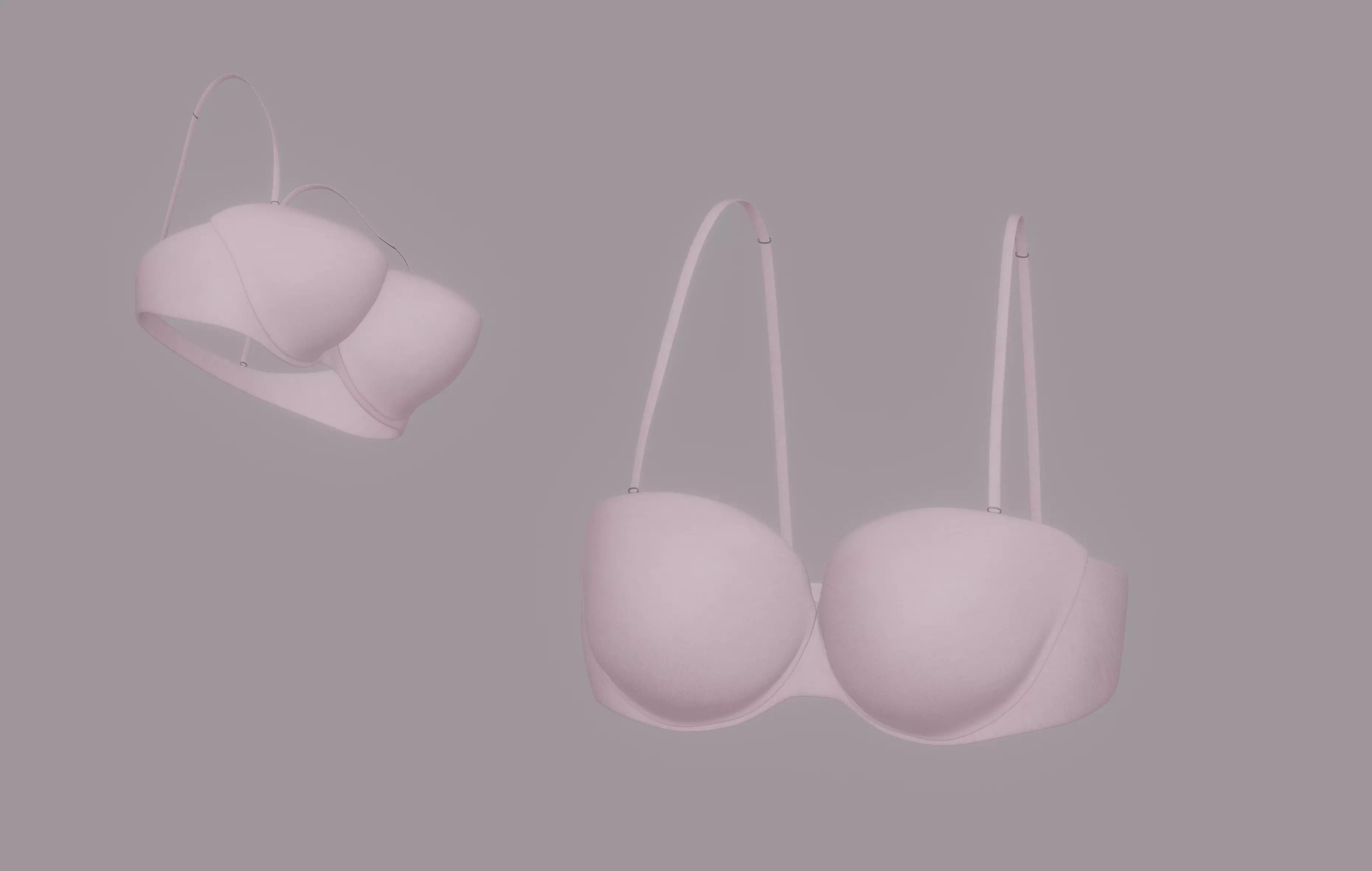 Bra model 3D model