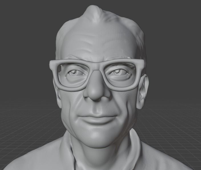 Arthur Miller 3D print model_3
