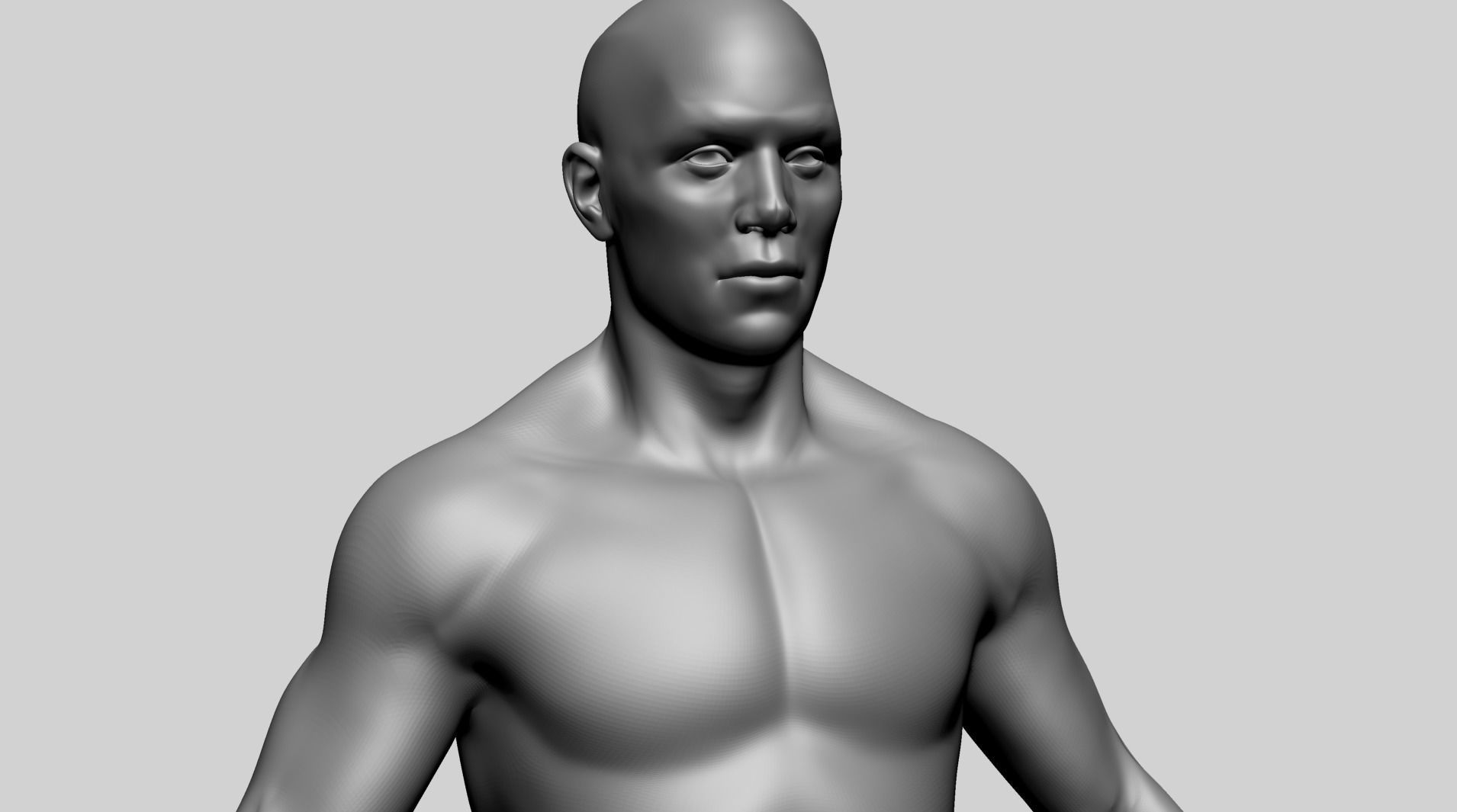 Male Basemesh A 3D model_11