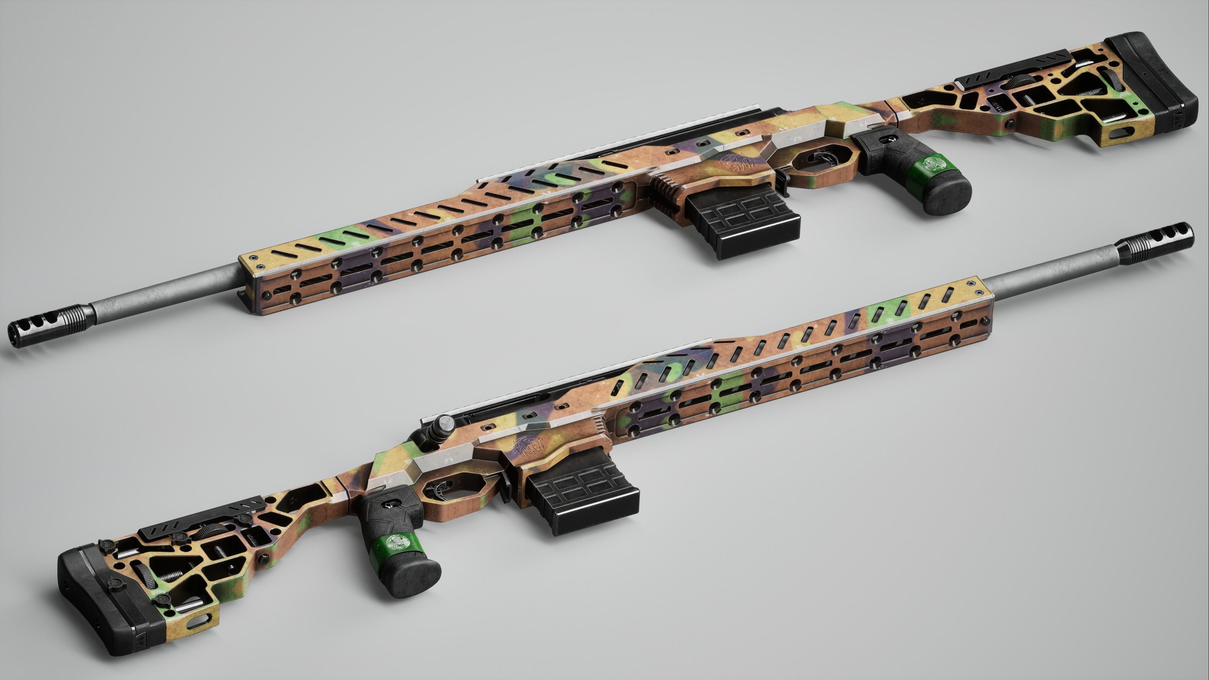 Stealth Hawk Used Low-poly 3D model_4