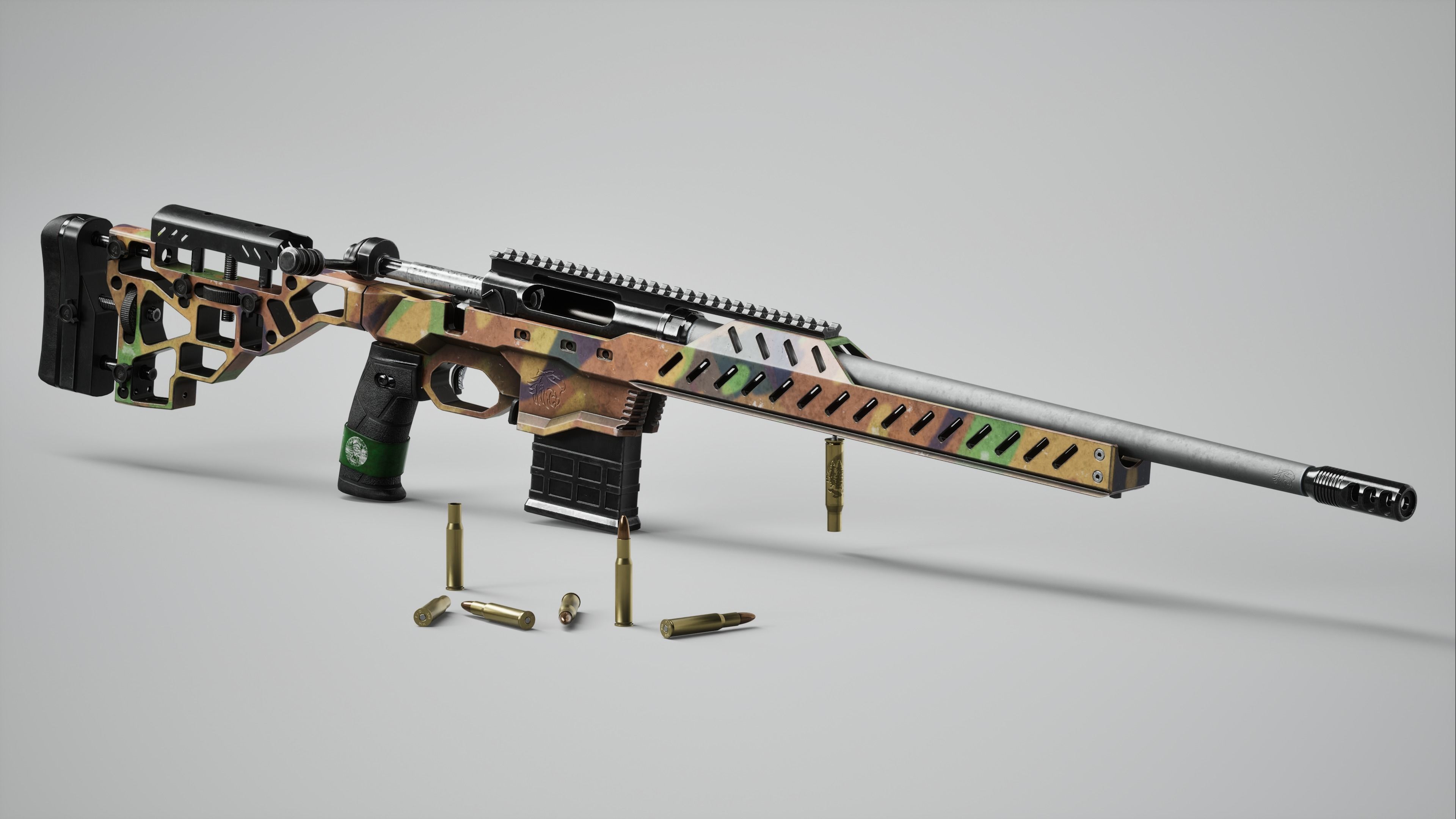 Stealth Hawk Used Low-poly 3D model_1