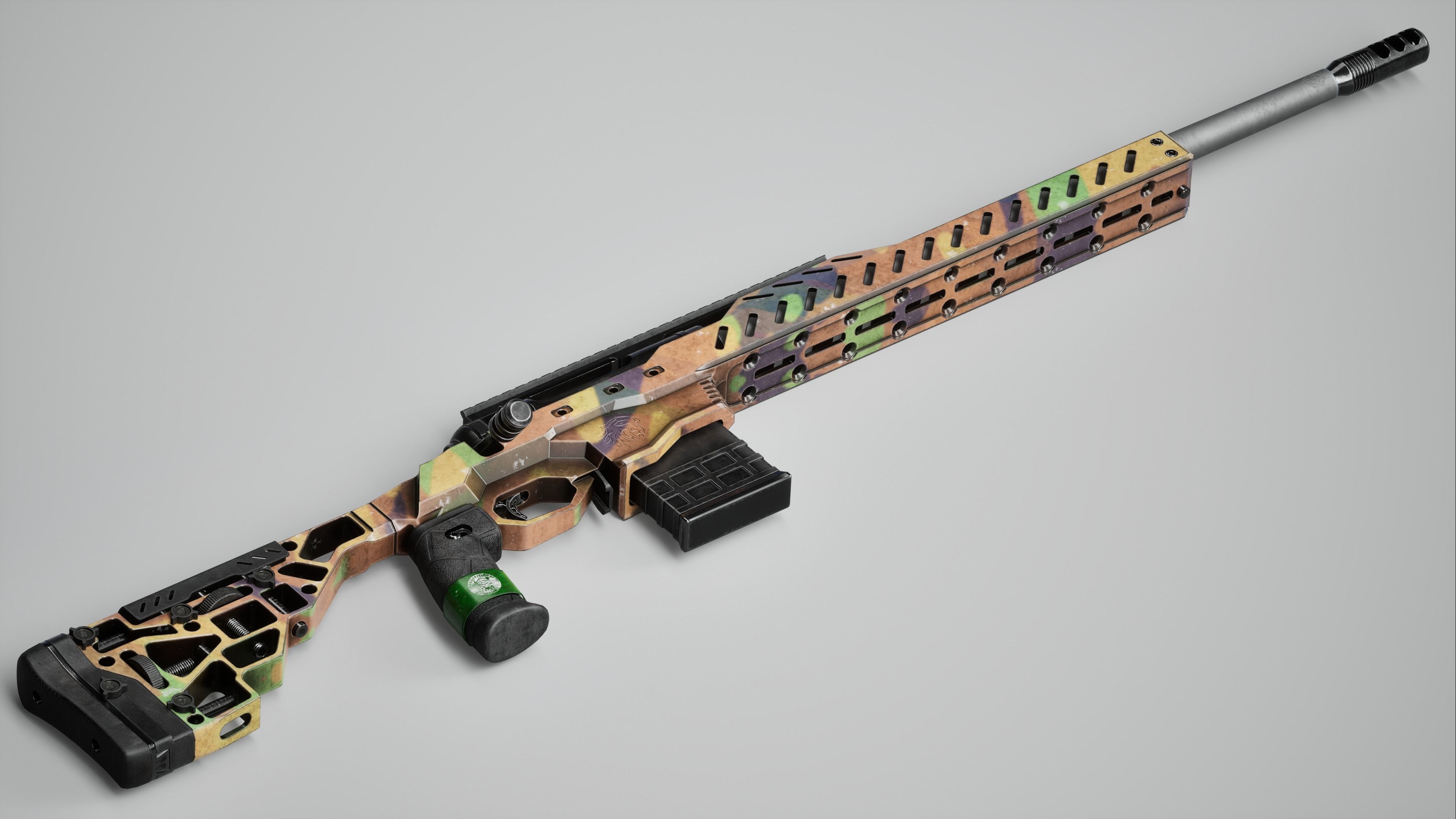 Stealth Hawk Used Low-poly 3D model_2