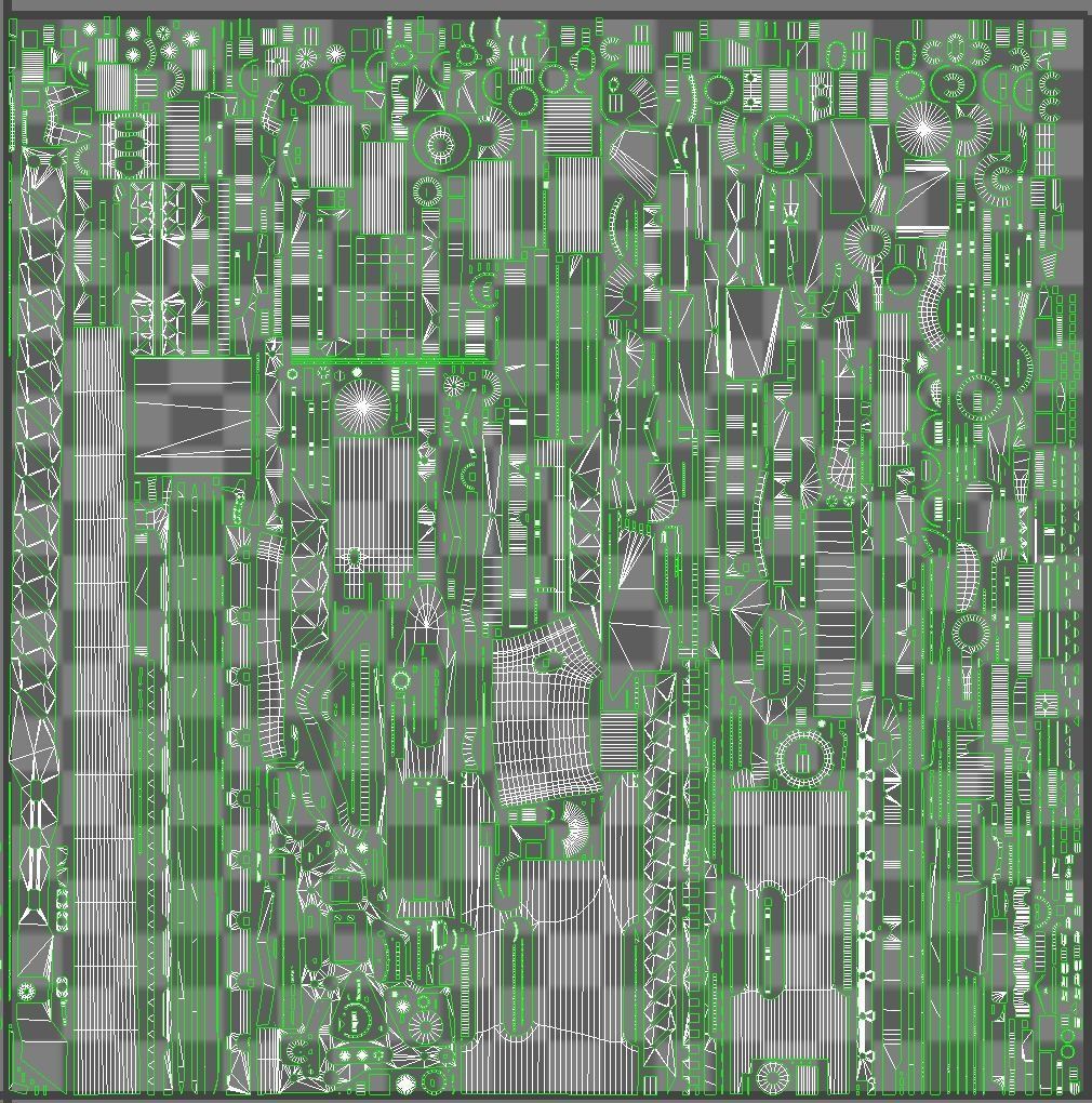 Stealth Hawk Used Low-poly 3D model_20