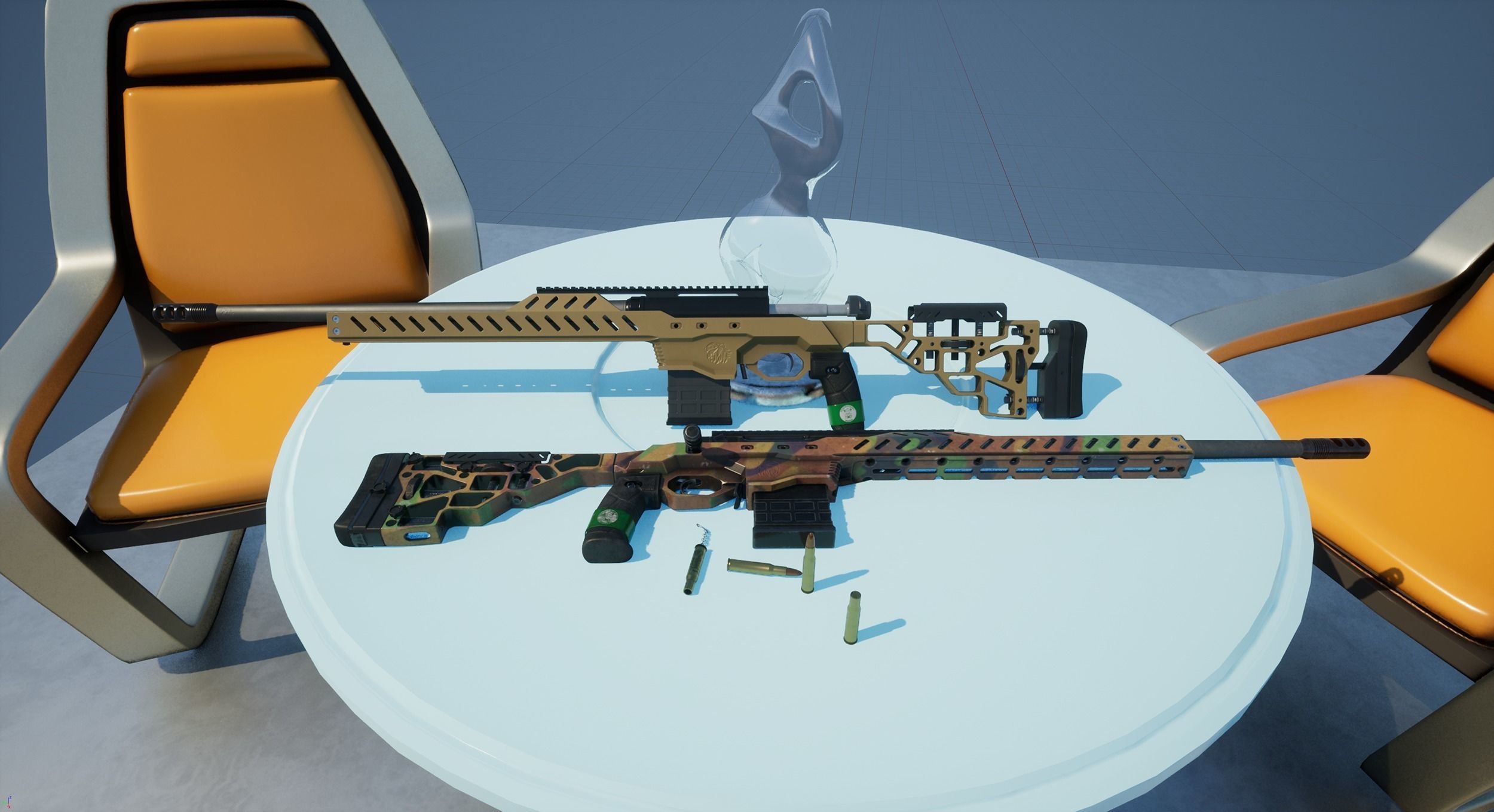 Stealth Hawk Used Low-poly 3D model_5