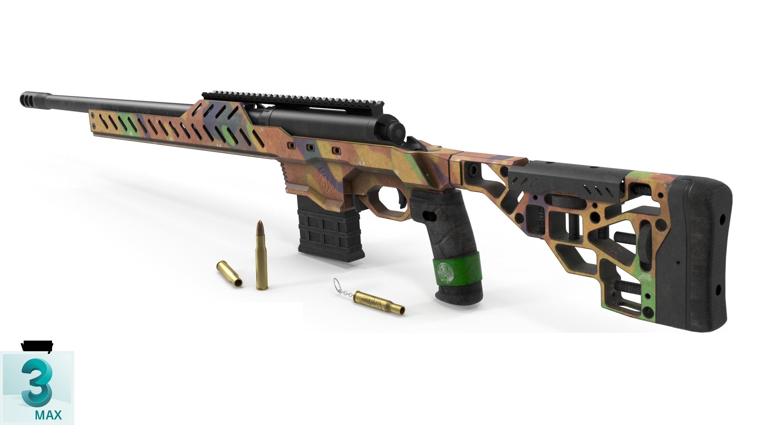 Stealth Hawk Used Low-poly 3D model_13