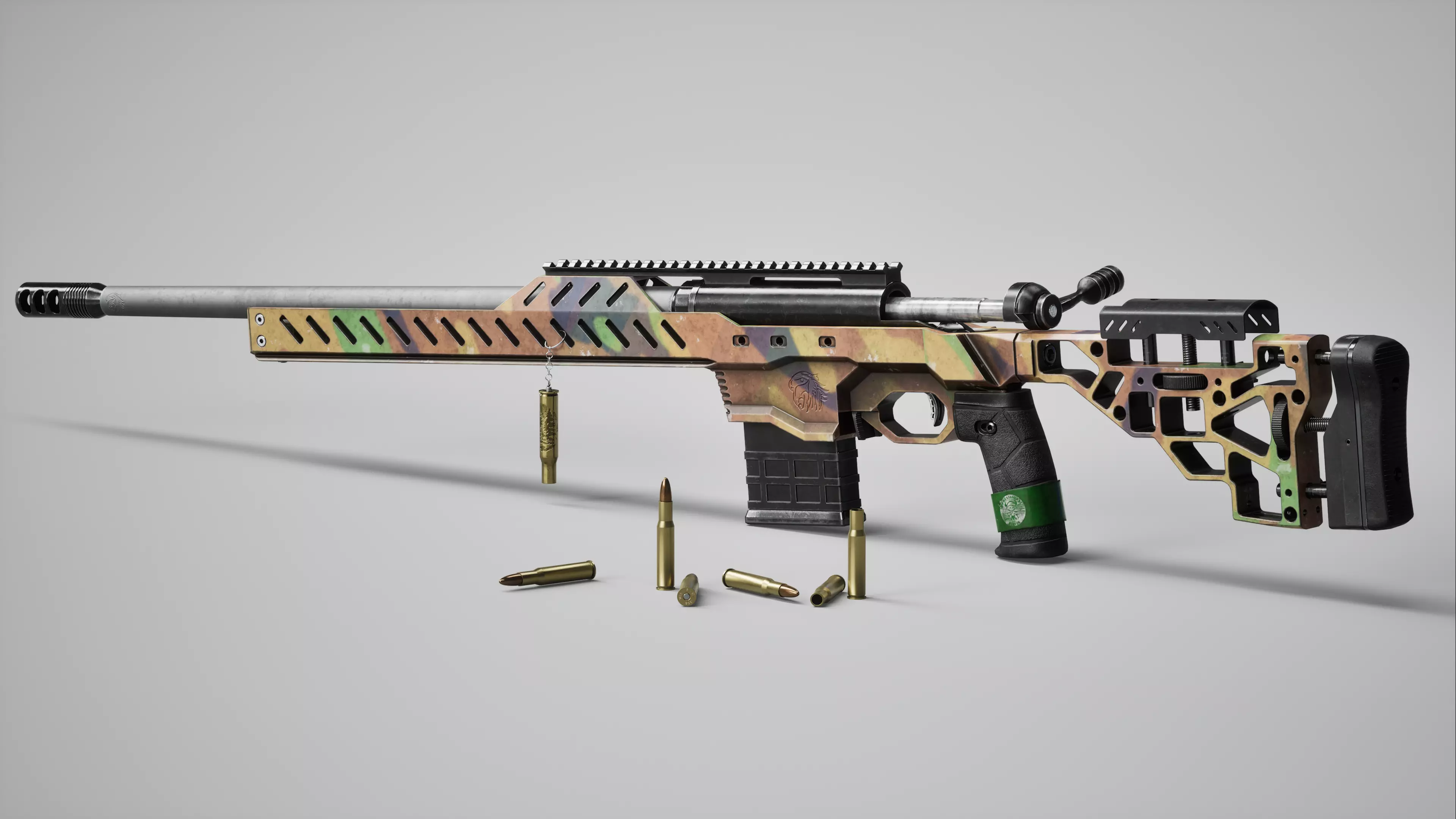 Stealth Hawk Used Low-poly 3D model_0