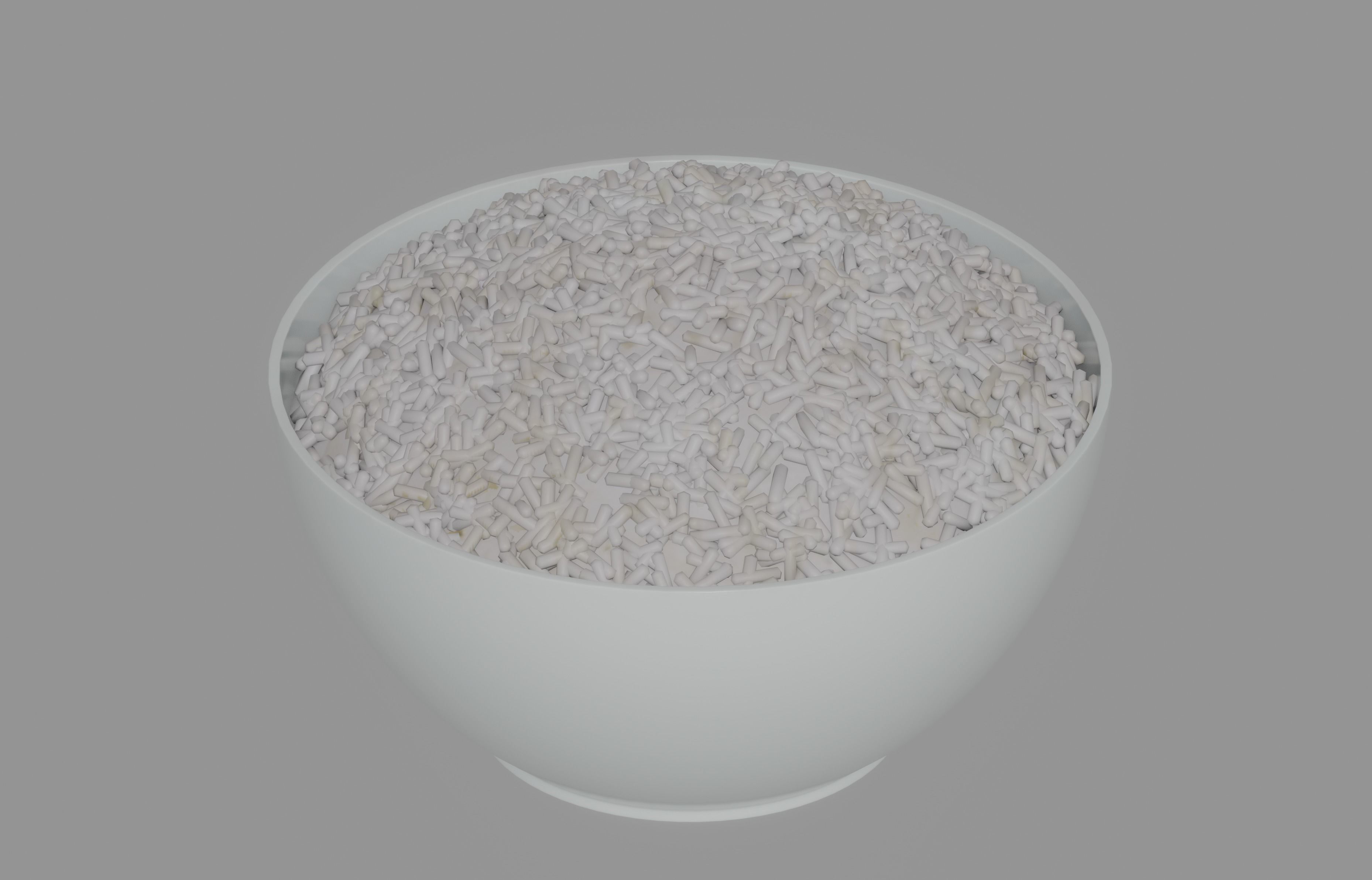 Rice Bowl 3D model_1